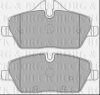 BORG & BECK BBP2446 Brake Pad Set, disc brake